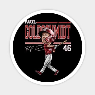 Paul Goldschmidt St. Louis Cartoon Magnet